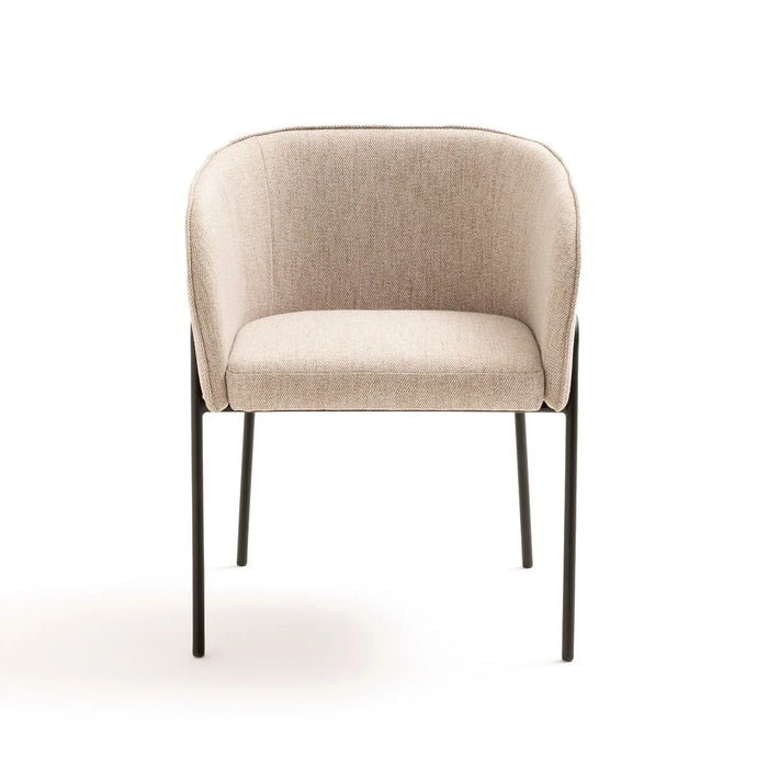 Chaise tissu et métal Laika