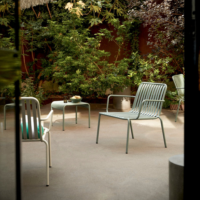 Fauteuil de jardin Gaby vert – vue d'ensemble sur fond neutre