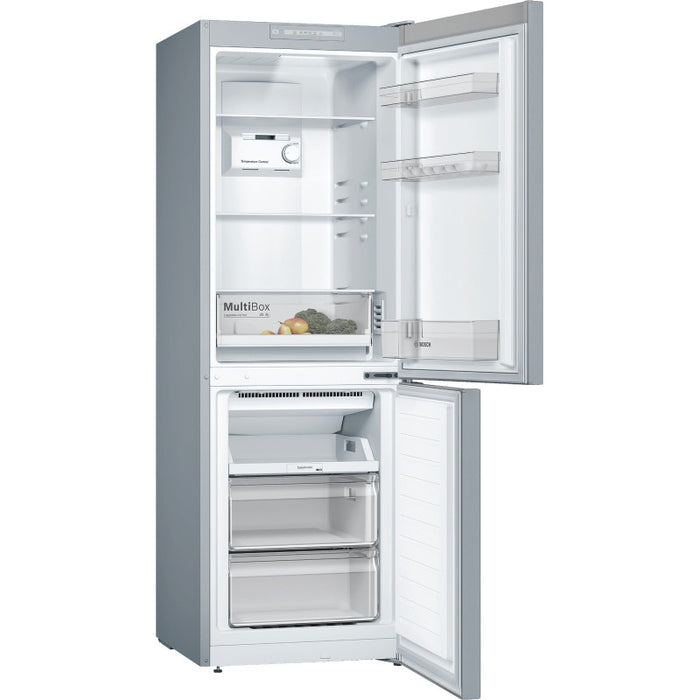 Réfrigérateur combiné 280 L inox Bosch