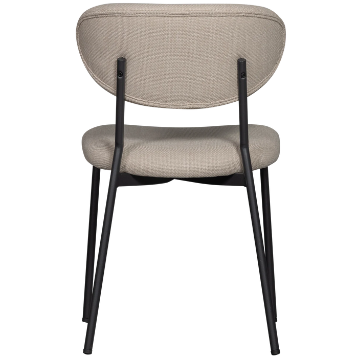Chaise tissu tissé Kjeld