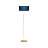 Lampadaire bambou et lin Fuji