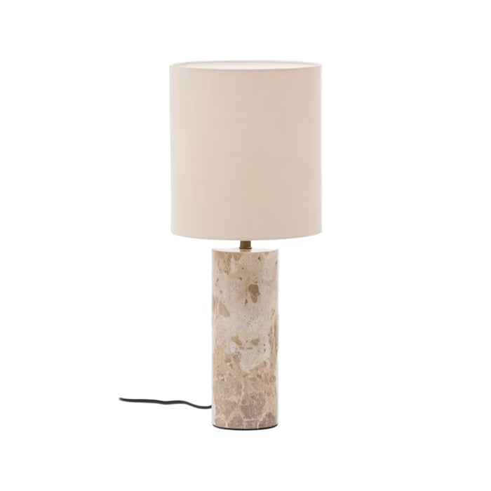 Lampe à poser marbre beige Altea