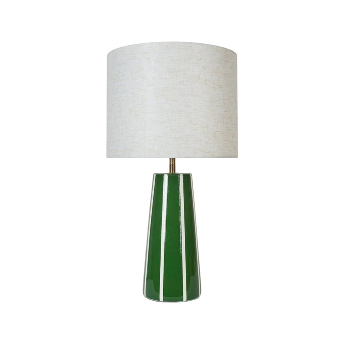 Lampe à poser céramique et lin Gian - NV GALLERY