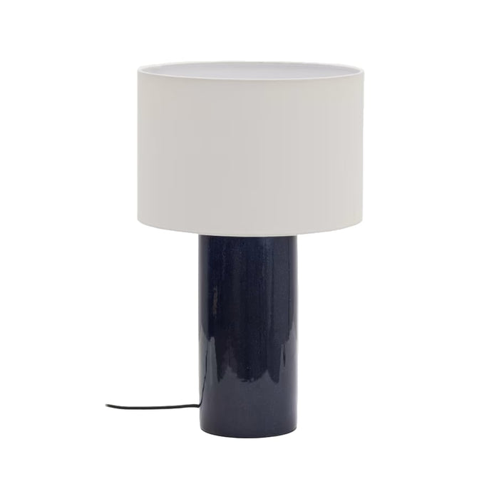 Lampe à poser céramique bleue Tamarit