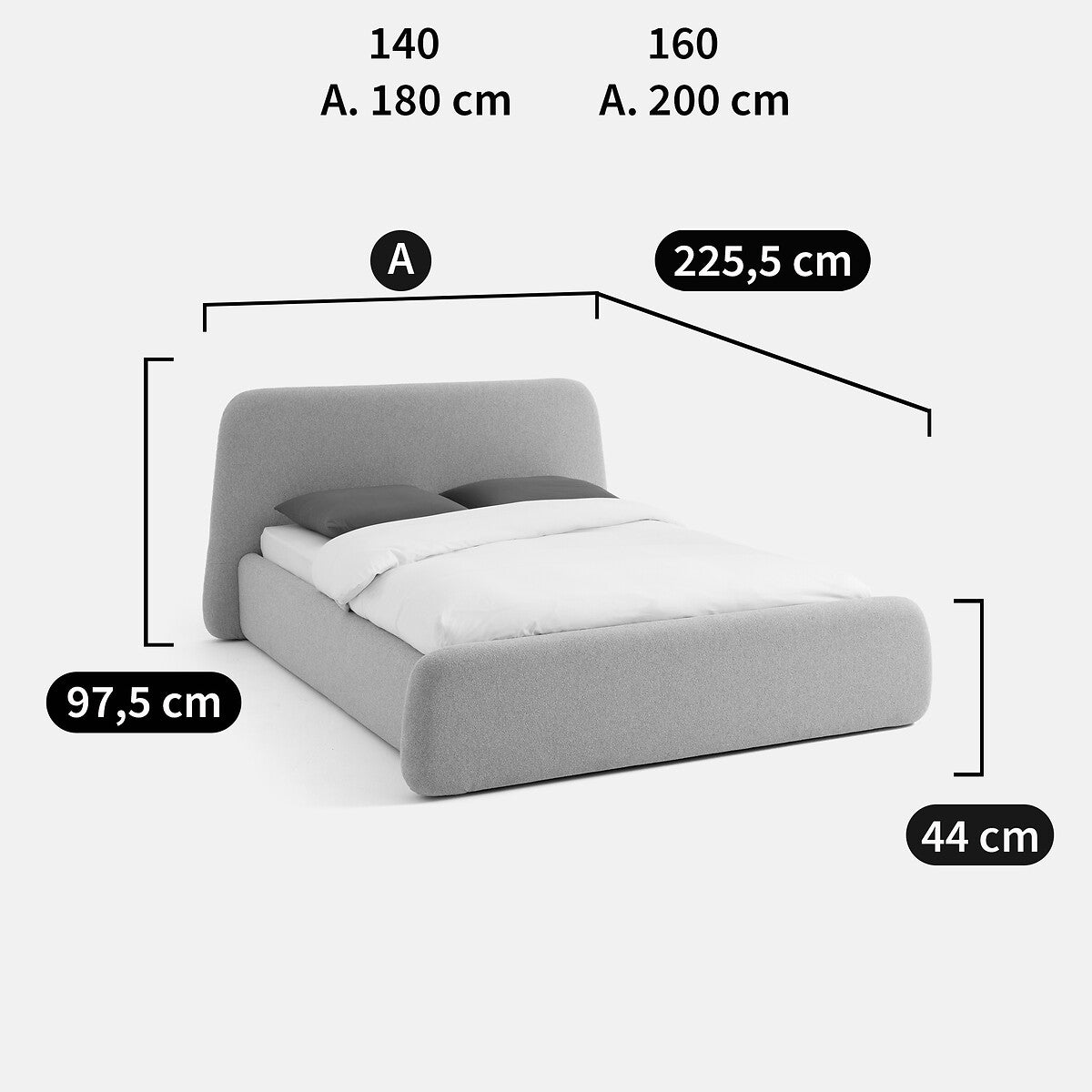 Skagen storage bed