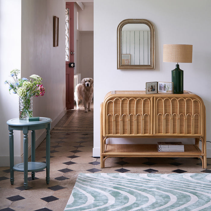 Miroir Afsane – mise en ambiance sur un mur clair
