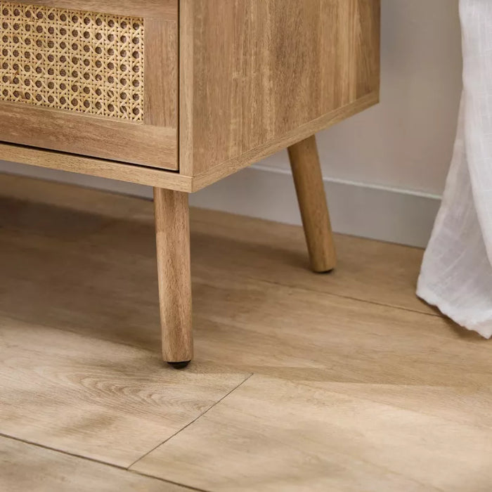 Commode 6 tiroirs rotin naturel Palma