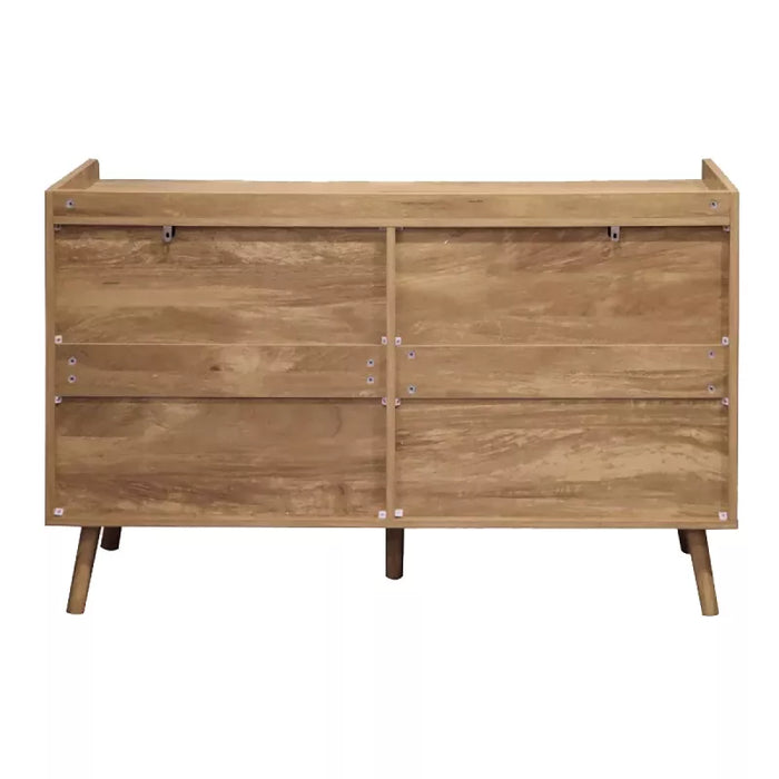 Commode 6 tiroirs rotin naturel Palma