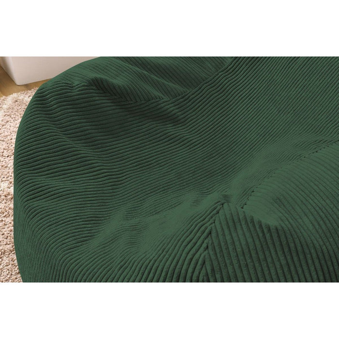 Pouf velours côtelé Voltaire - Bobochic