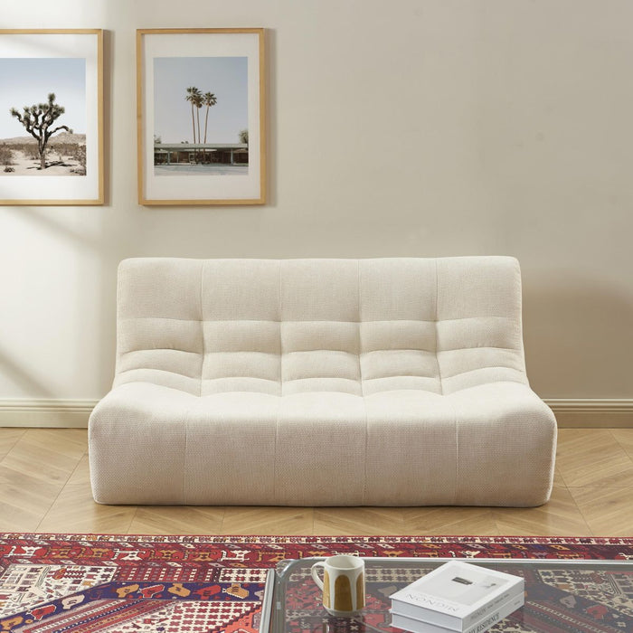 Banquette 2 places tissu chenille Milo