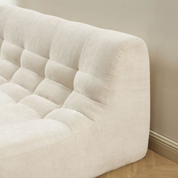 Banquette 2 places tissu chenille Milo