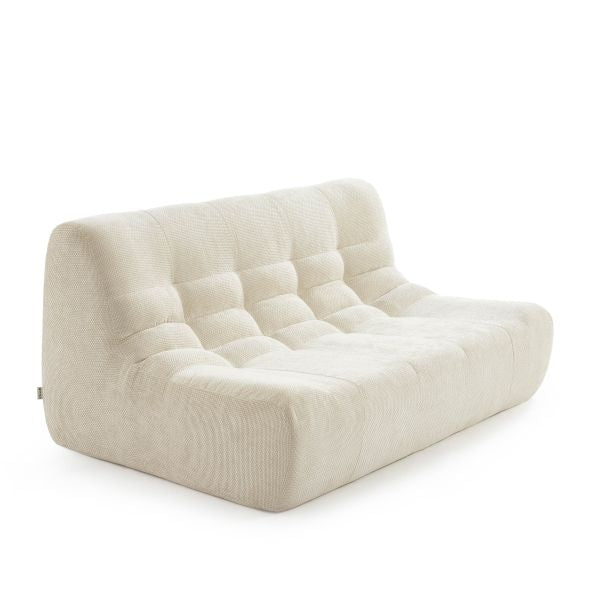 Banquette 2 places tissu chenille Milo