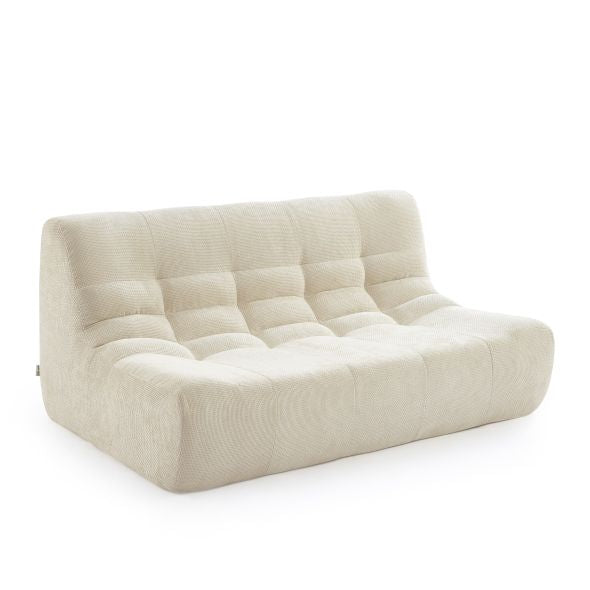 Banquette 2 places tissu chenille Milo