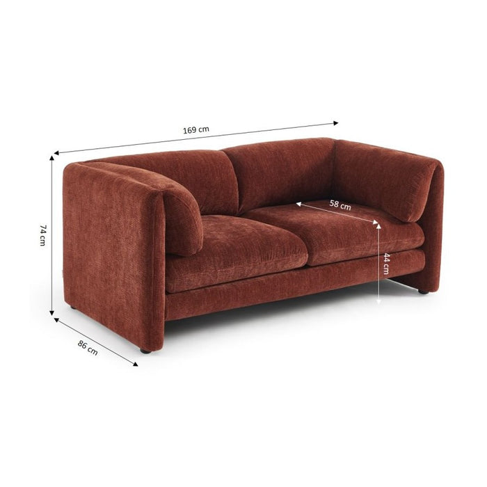Nikki straight sofa