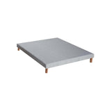 Sommier tapissier double épicéa