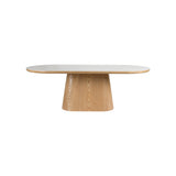 Table à manger bois et pierre Almira