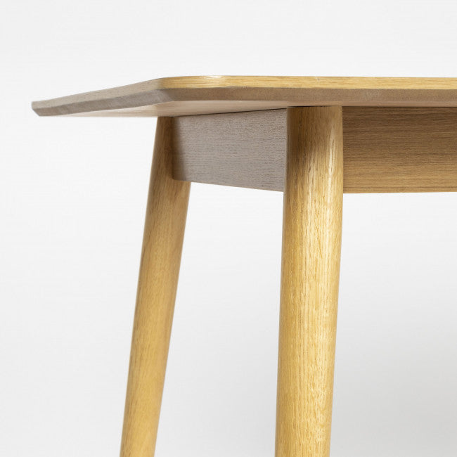 Table à manger chêne et MDF Fabio 160