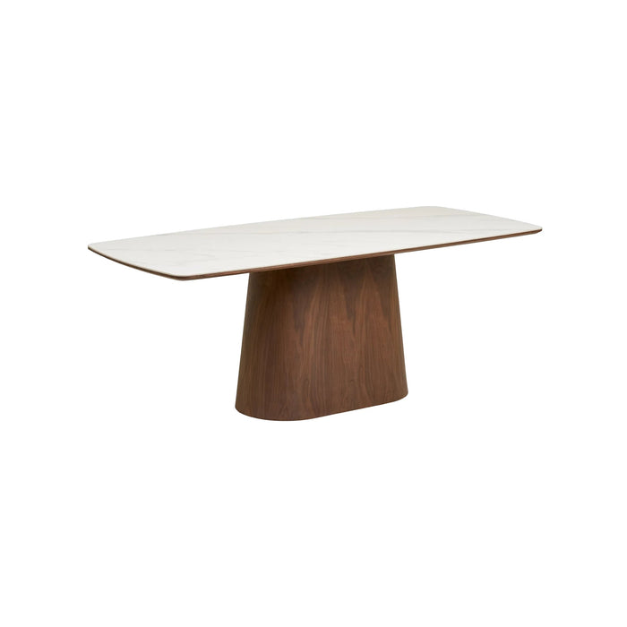 Table à manger bois et pierre Varde