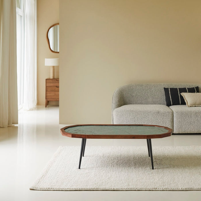 Jade coffee table