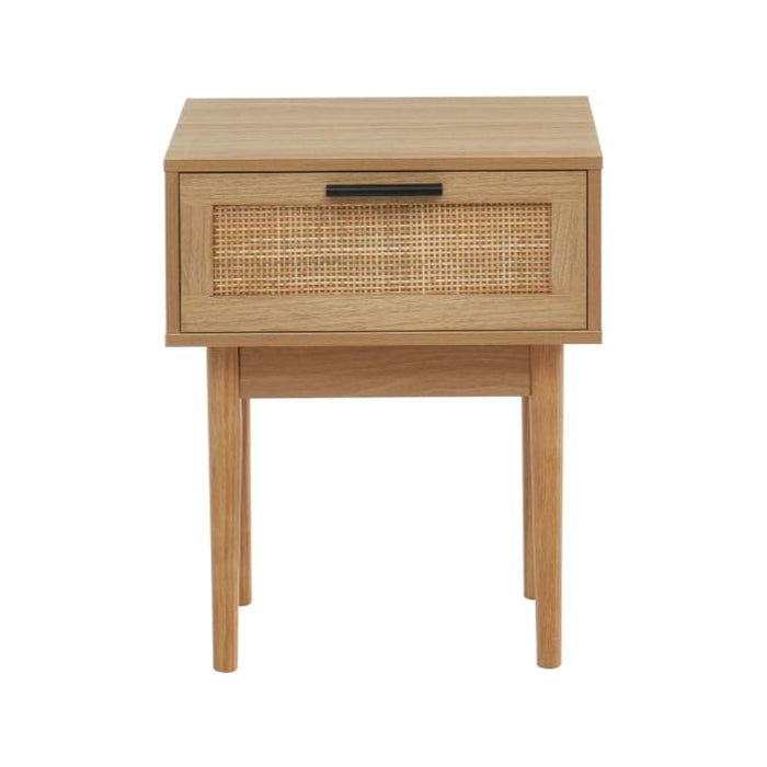 Table de chevet MDF eucalyptus Riola