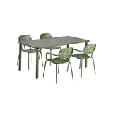 Table de jardin acier avec 4 chaises Sévilla