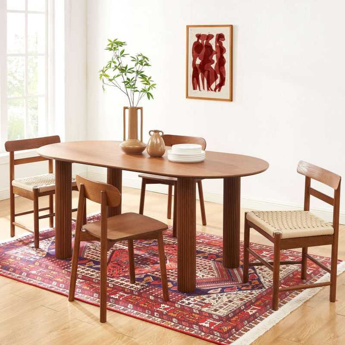 Table à manger placage bois Orion
