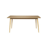 Table à manger chêne et MDF Fabio 160