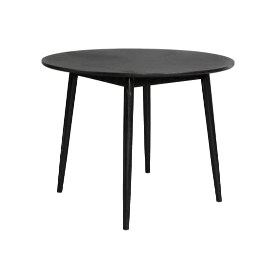 Table ronde chêne et MDF Fabio