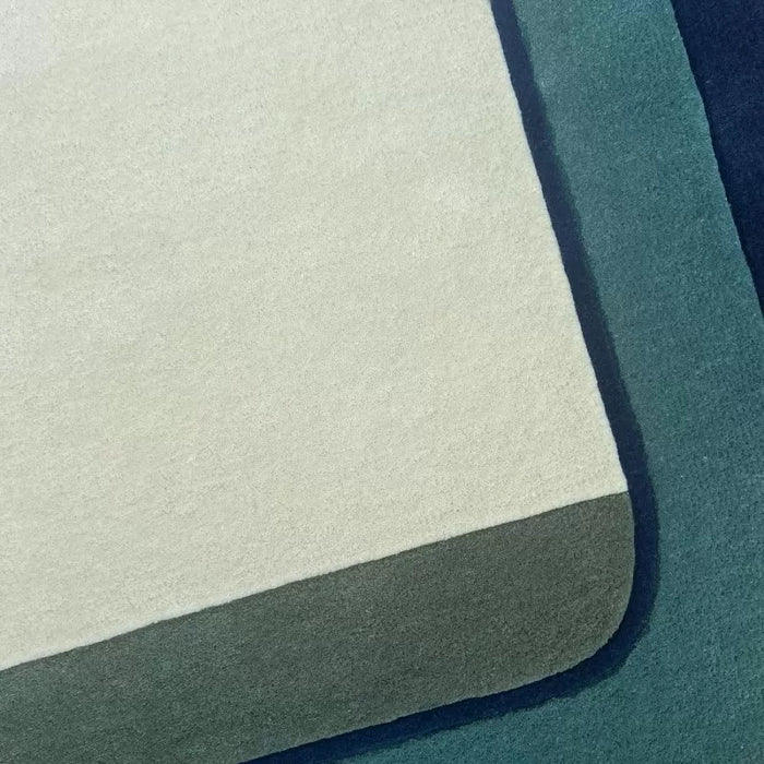 Tapis polypropylène Echo Bleu - Edito