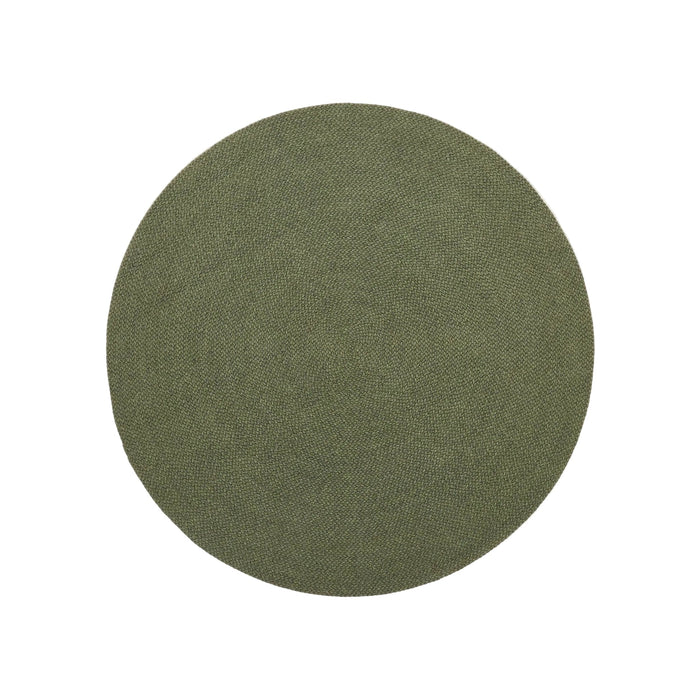 Tapis rond Aiguablava vert – vue détourée
