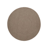 Tapis rond Aiguablava beige – vue détourée