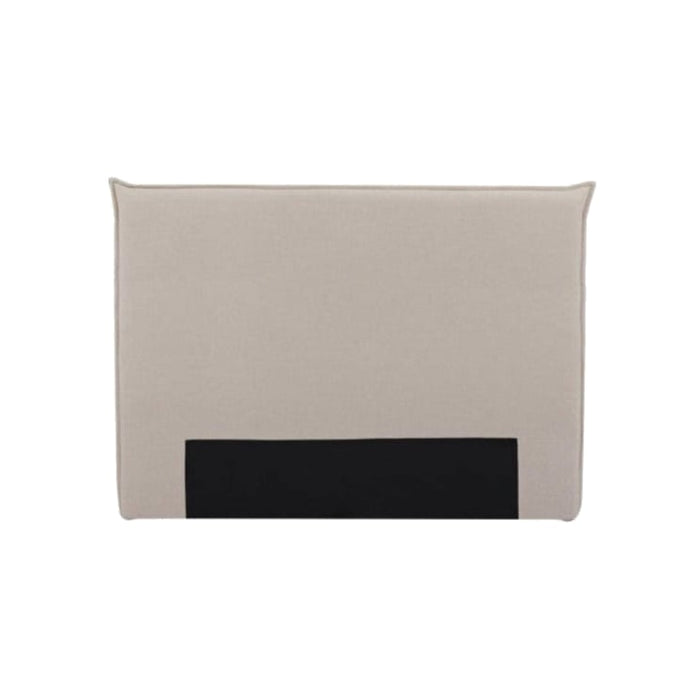 Tête de lit coton et lin beige Macbeth