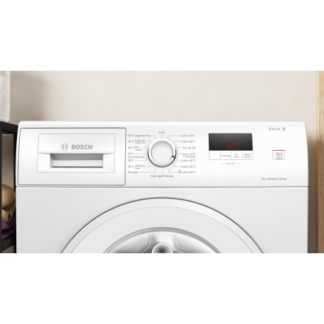 Lave-linge hublot Bosch WGE03207FR - détail hublot