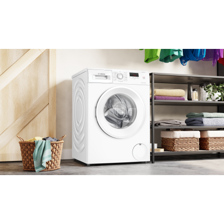 Lave-linge hublot Bosch WGE03207FR - vue de côté