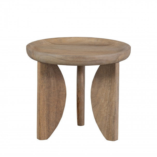 Lot de 2 tables basses manguier High Heels