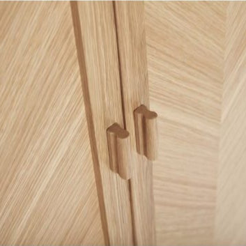 Armoire chêne Herringbone