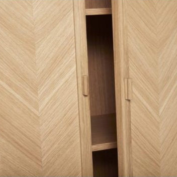 Armoire chêne Herringbone