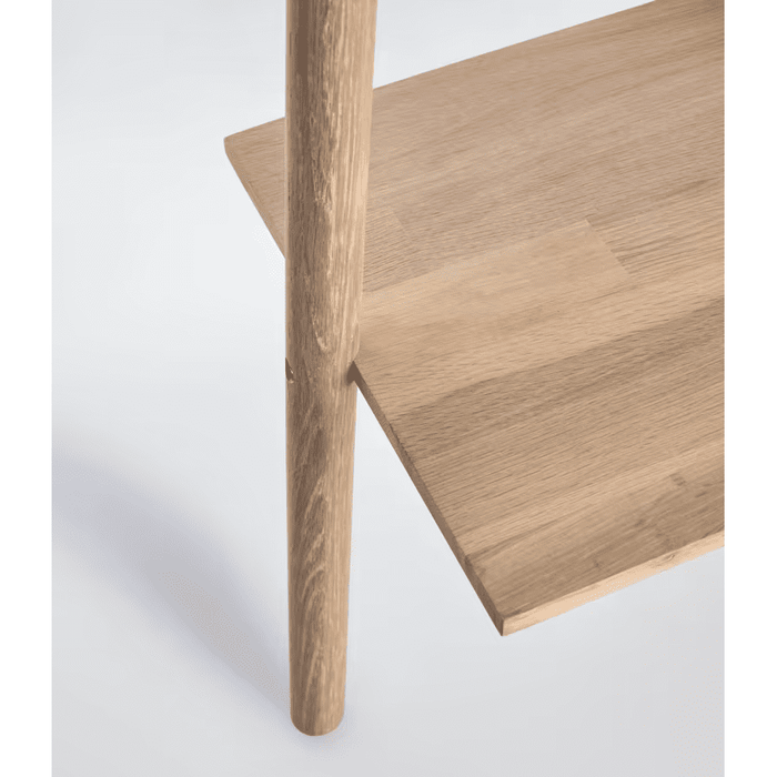 Miroir porte-manteaux bois bouleau