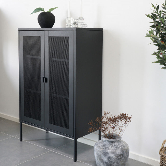 Vaisselier métal portes grillagées Melbourne