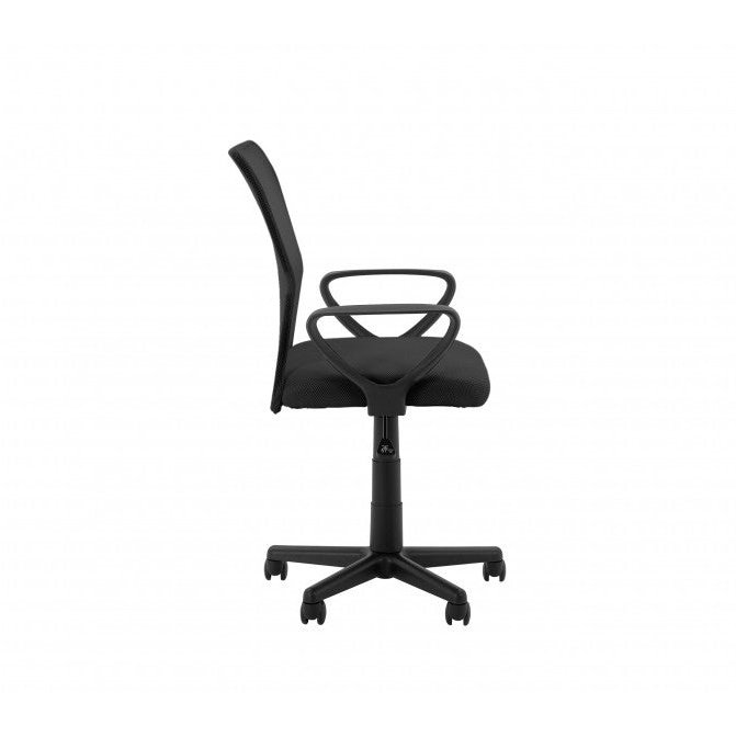 Siège de bureau tissu et plastique