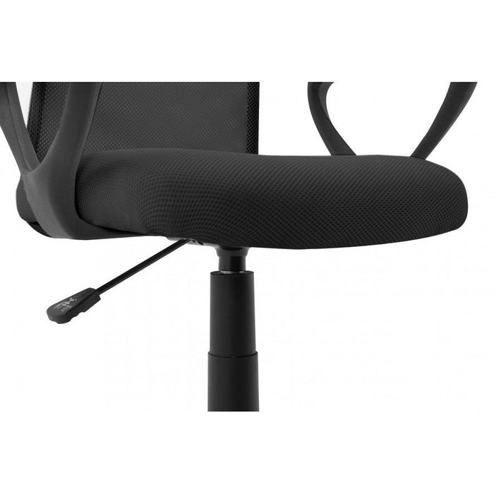 Siège de bureau tissu et plastique