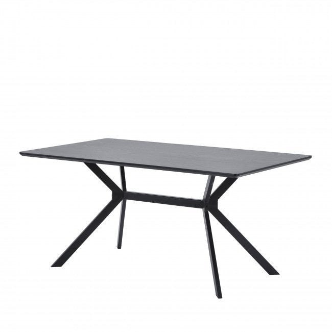 Table à manger medium et métal Bruno